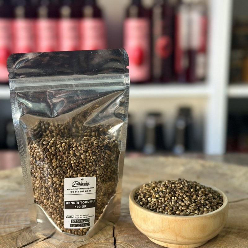 Doğal Kendir Tohumu 100 Gr – Katkısız, Kurutulmuş ve Omega 3 Kaynağı