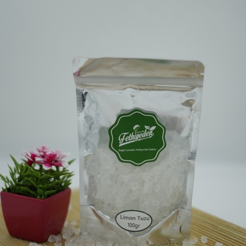 Fethiyeden Gelsin Doğal Limon tuzu 100 GR