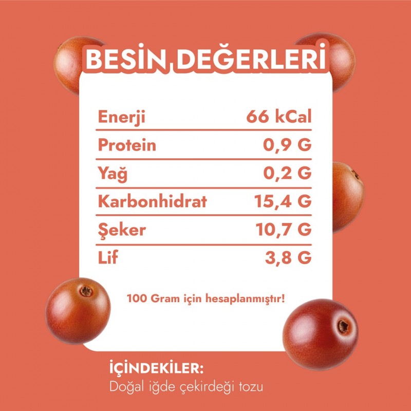 İğde Çekirdeği Unu 150 gr – Özenle Öğütülmüş, Katkısız Toz Form